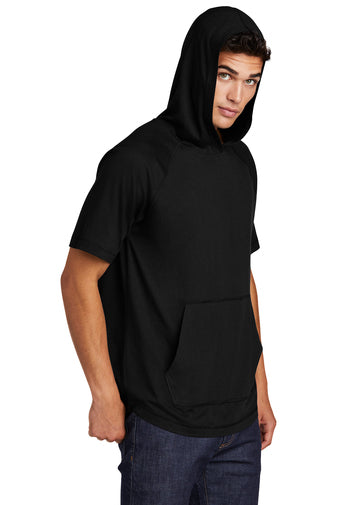 Sport-Tek ® PosiCharge ® Tri-Blend Wicking Short Sleeve Hoodie