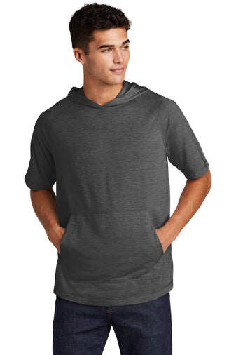 Sport-Tek ® PosiCharge ® Tri-Blend Wicking Short Sleeve Hoodie