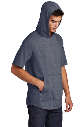 Sport-Tek ® PosiCharge ® Tri-Blend Wicking Short Sleeve Hoodie