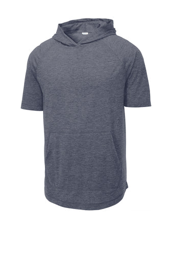 Sport-Tek ® PosiCharge ® Tri-Blend Wicking Short Sleeve Hoodie