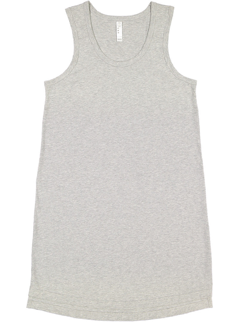 LAT™ Ladies' Modern 100% Combed Ringspun Cotton Racerback Fine Jersey Tank Dress
