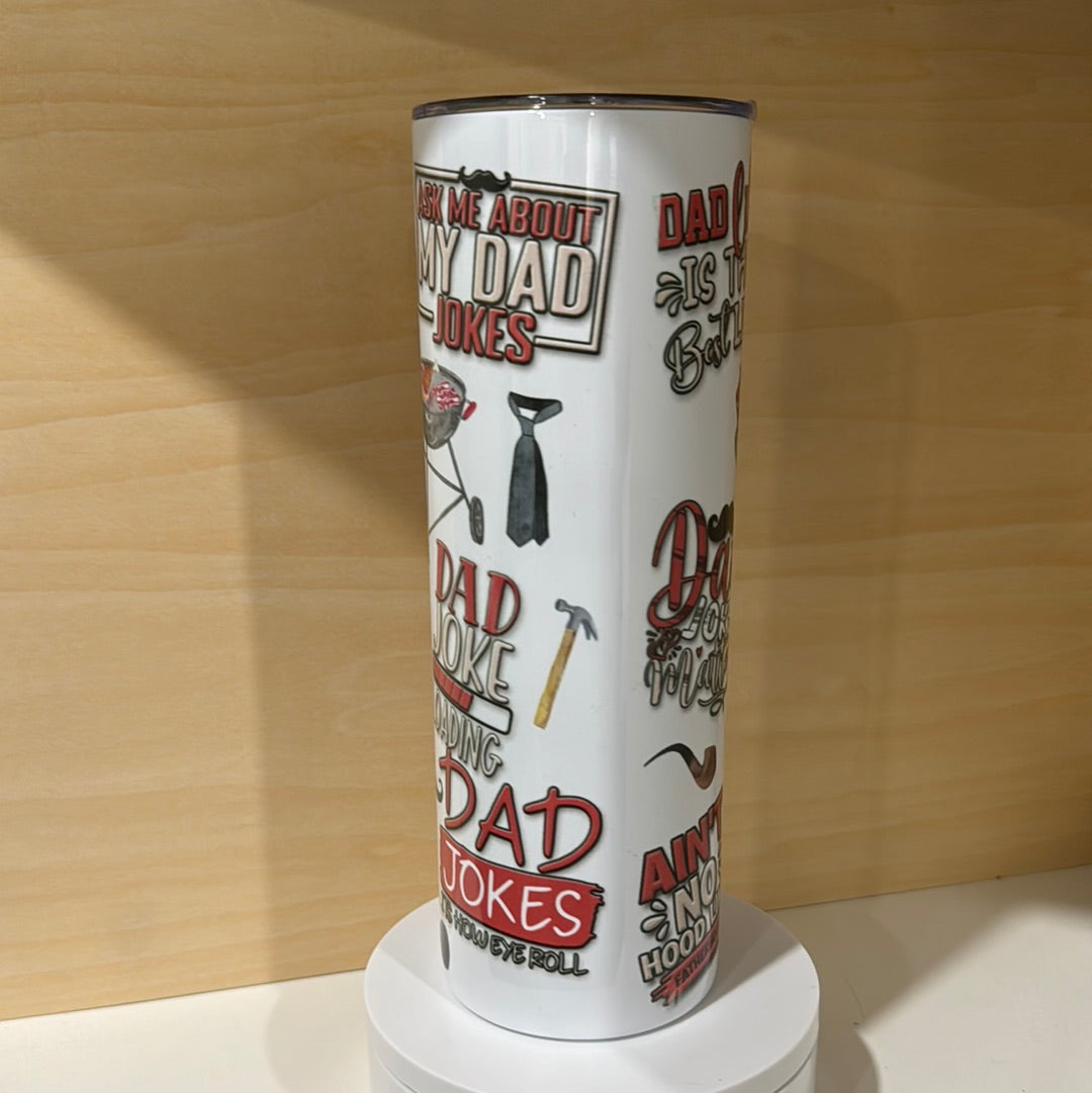 Dad Jokes 20oz Tumbler