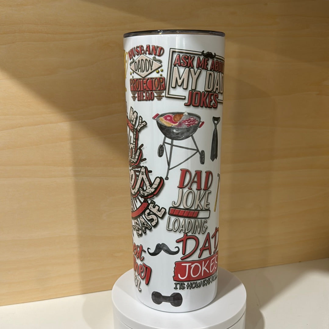 Dad Jokes 20oz Tumbler