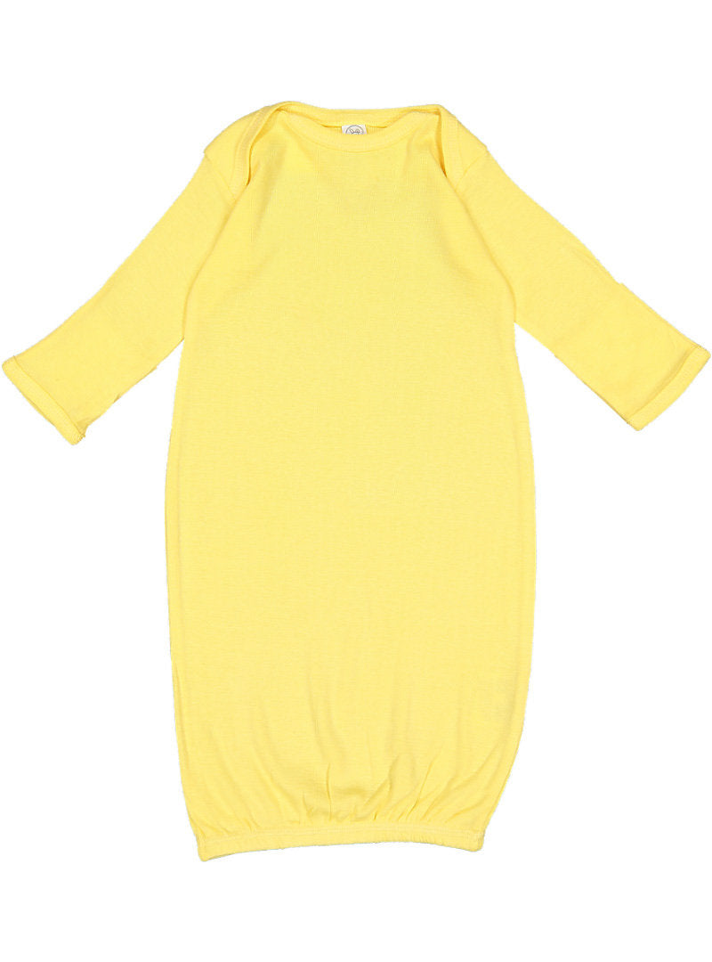 Rabbit Skins® Infant Long Sleeve Layette with Fold Over Mitten Cuffs