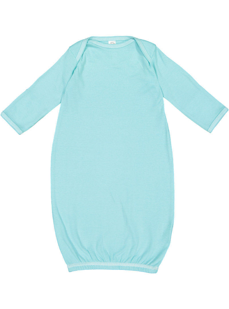 Rabbit Skins® Infant Long Sleeve Layette with Fold Over Mitten Cuffs