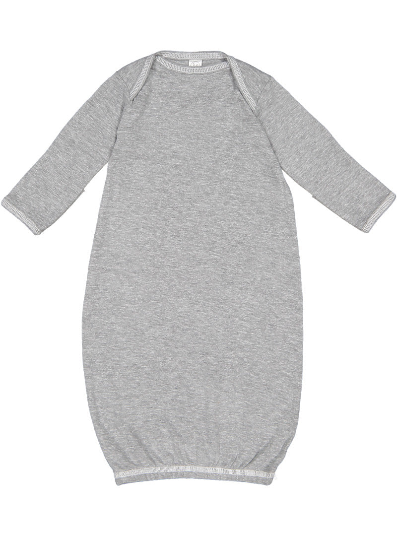 Rabbit Skins® Infant Long Sleeve Layette with Fold Over Mitten Cuffs