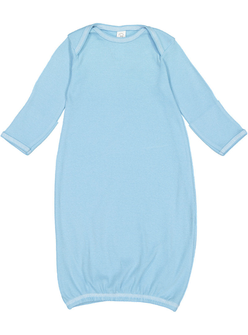 Rabbit Skins® Infant Long Sleeve Layette with Fold Over Mitten Cuffs