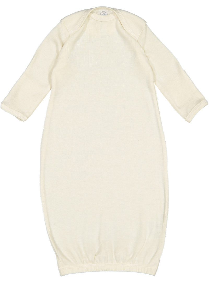 Rabbit Skins® Infant Long Sleeve Layette with Fold Over Mitten Cuffs