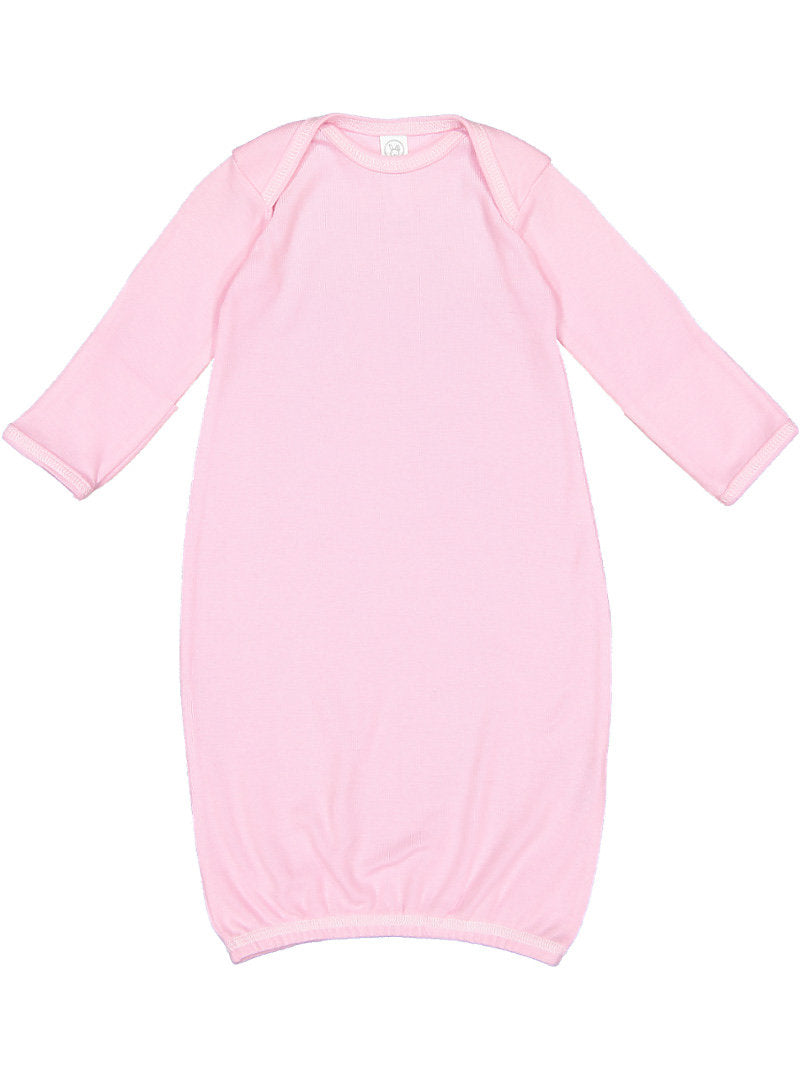 Rabbit Skins® Infant Long Sleeve Layette with Fold Over Mitten Cuffs