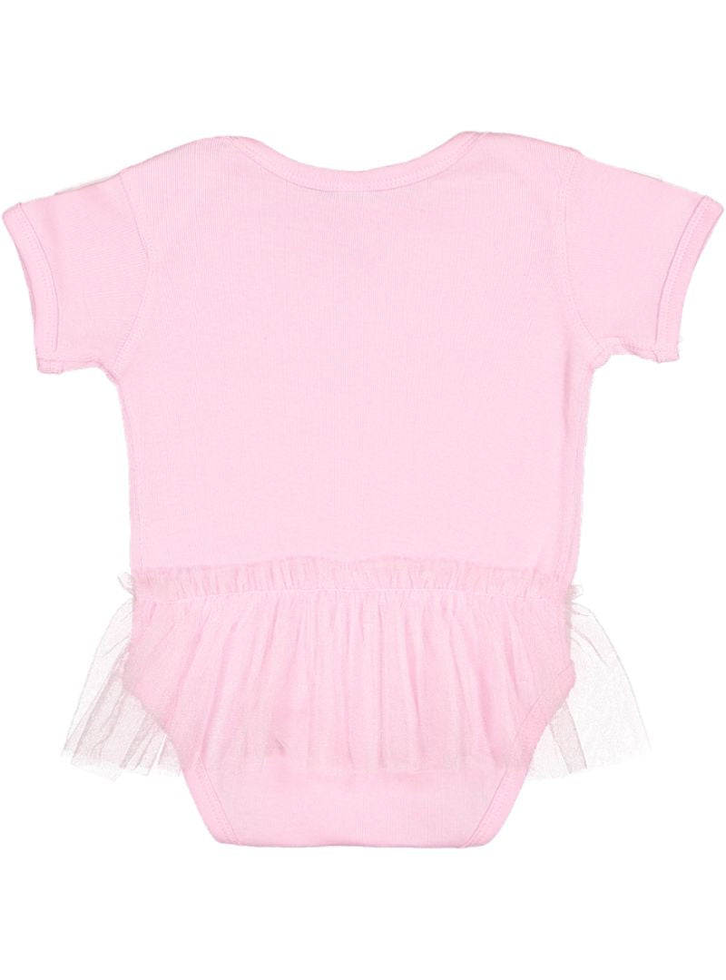 Rabbit Skins™ Infant Short Sleeve Baby Rib Bodysuit Tutu