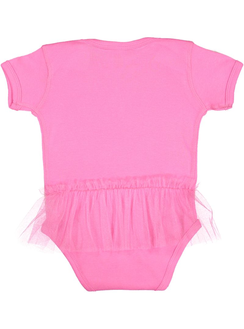 Rabbit Skins™ Infant Short Sleeve Baby Rib Bodysuit Tutu