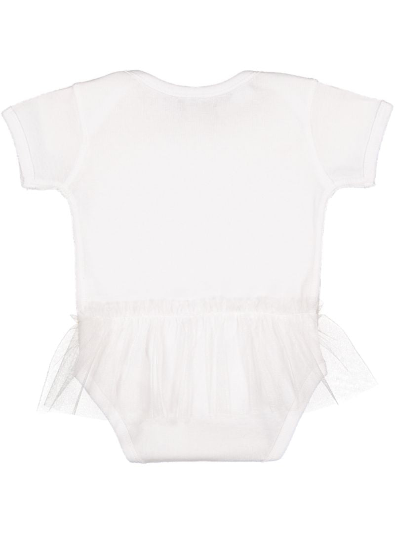 Rabbit Skins™ Infant Short Sleeve Baby Rib Bodysuit Tutu