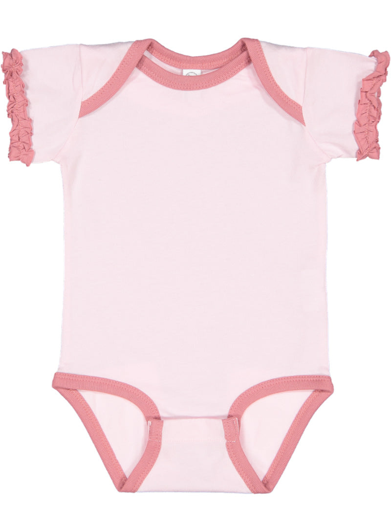 Rabbit Skins™ Infant Ruffle Bodysuit