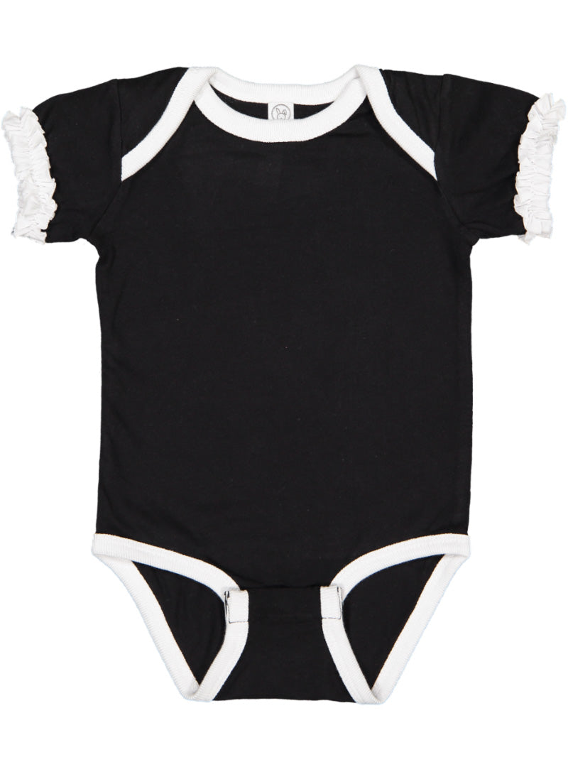 Rabbit Skins™ Infant Ruffle Bodysuit