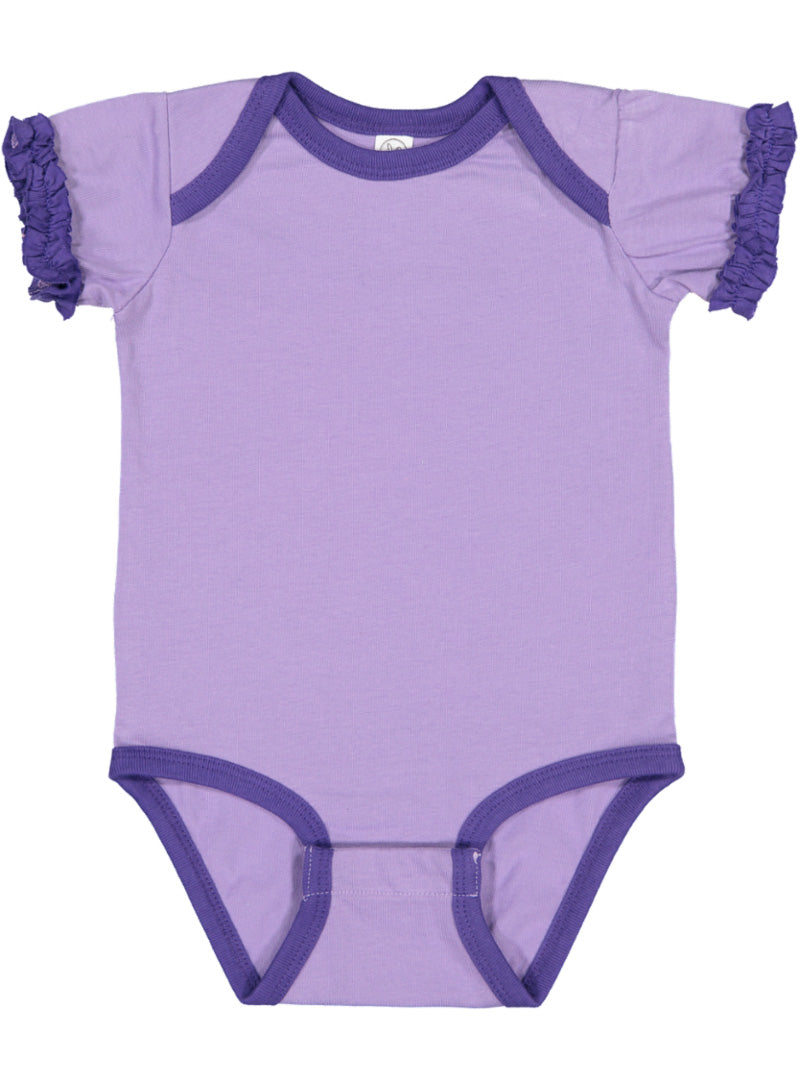 Rabbit Skins™ Infant Ruffle Bodysuit