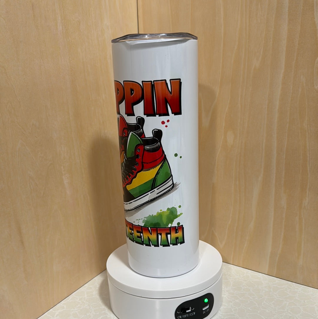 Steppin Into Juneteenth 20oz Tumbler