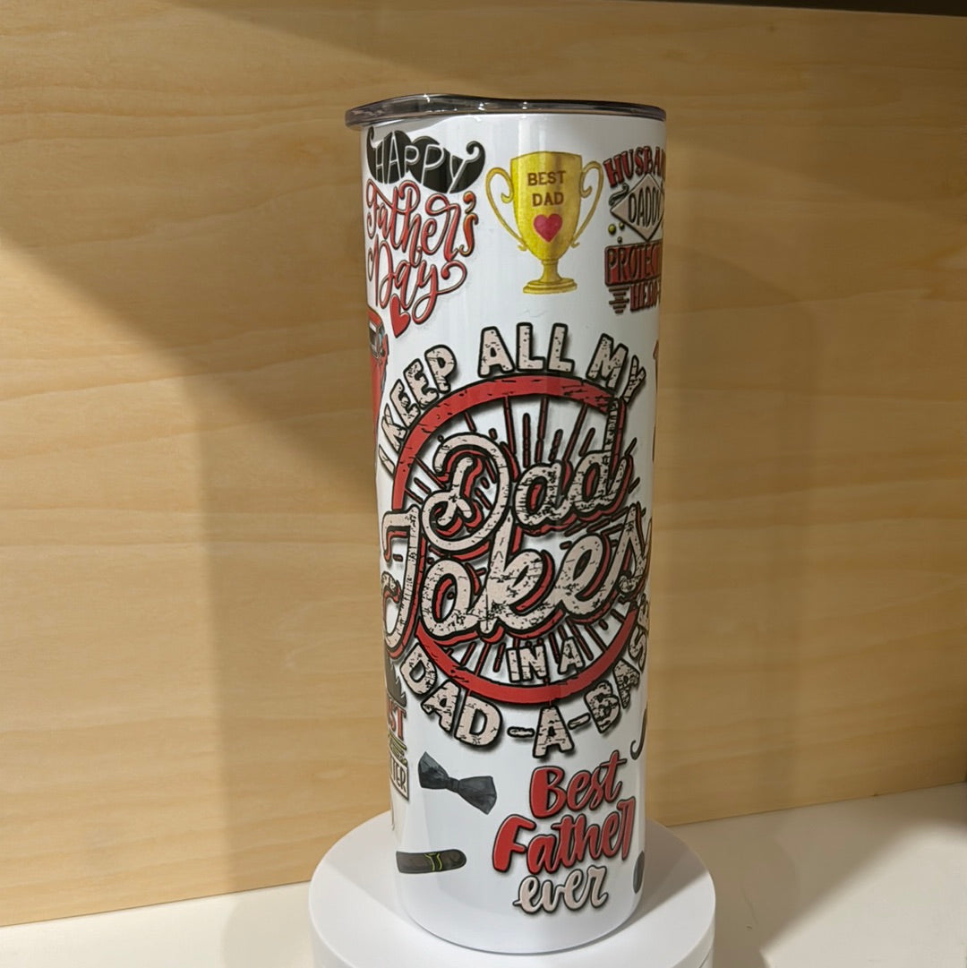 Dad Jokes 20oz Tumbler