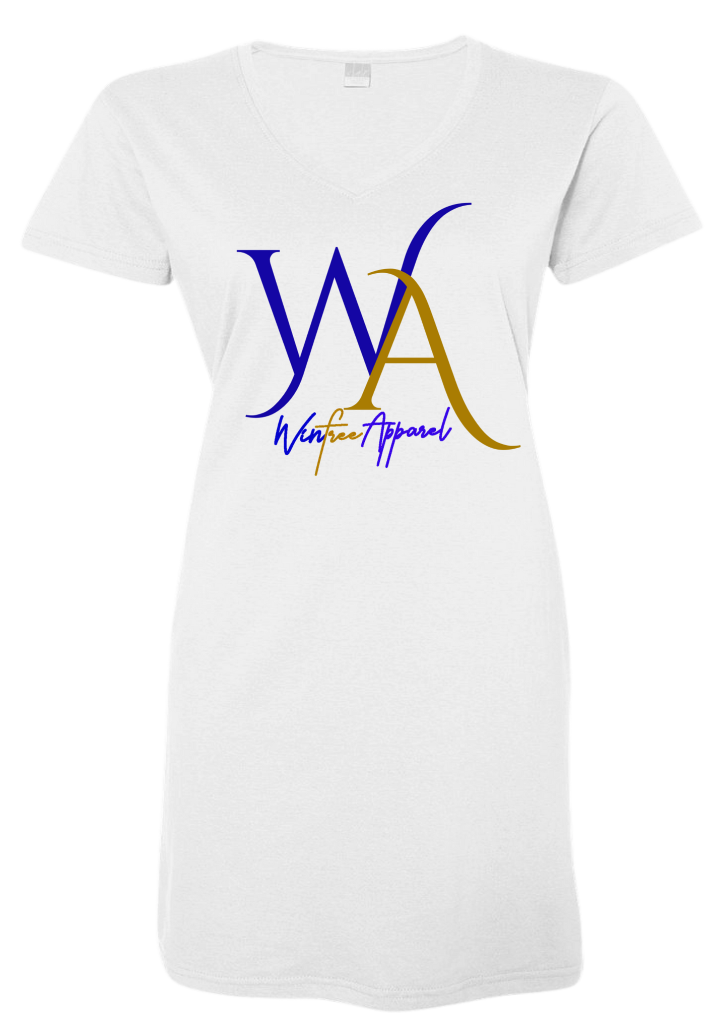 LADIES V-NECK COVER-UP DRESS
