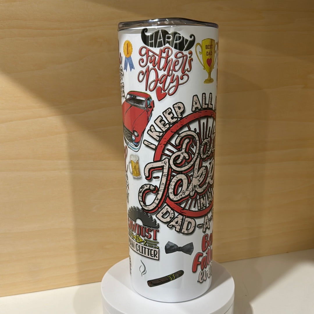 Dad Jokes 20oz Tumbler