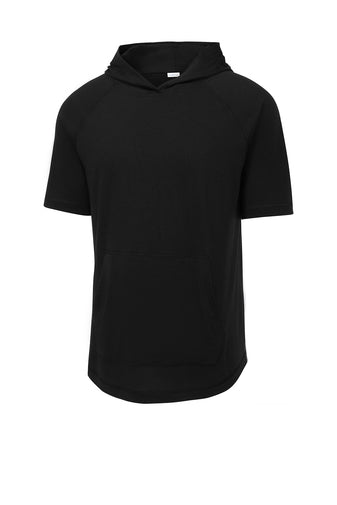 Sport-Tek ® PosiCharge ® Tri-Blend Wicking Short Sleeve Hoodie