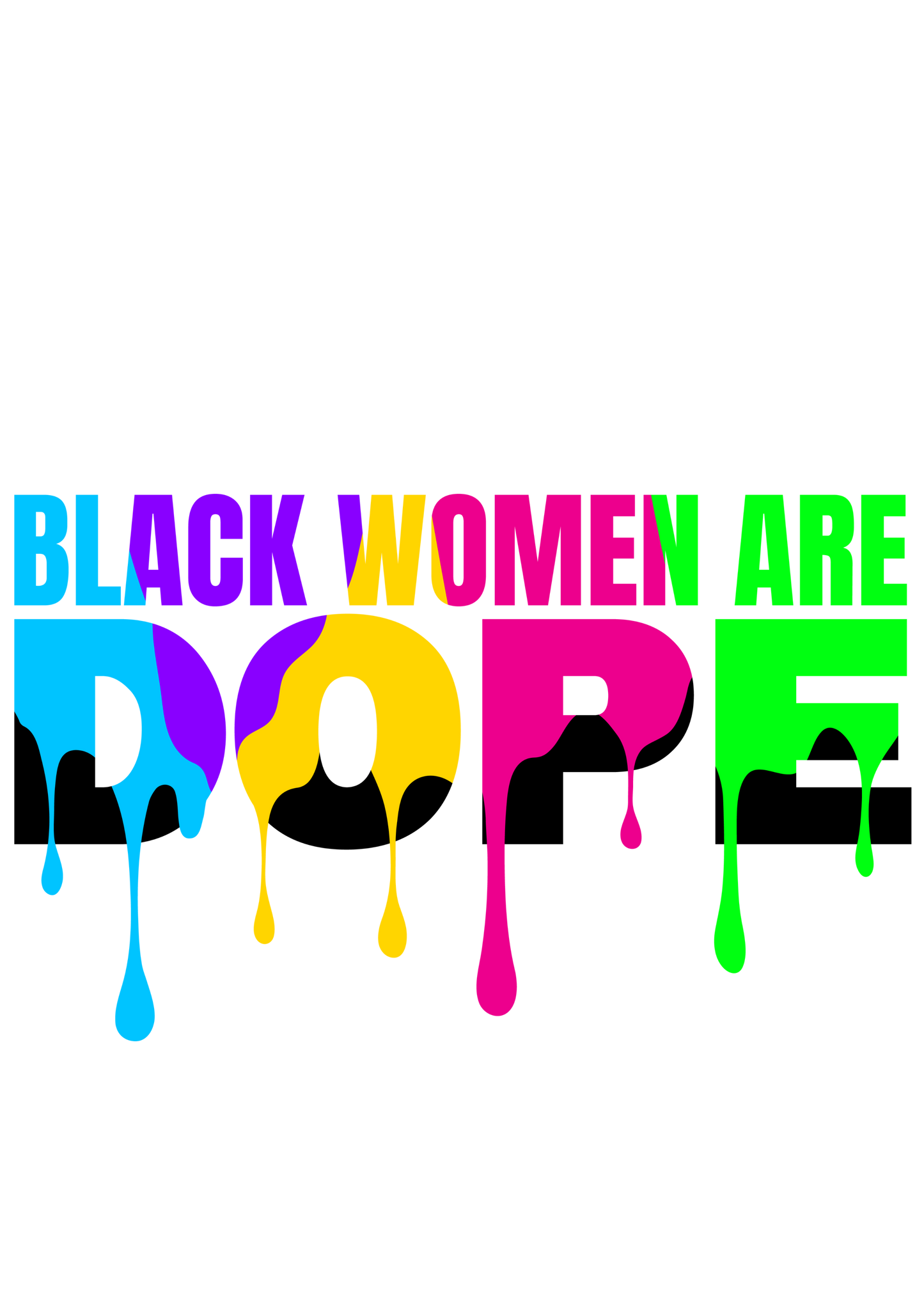 Black Women Are Dope Bright