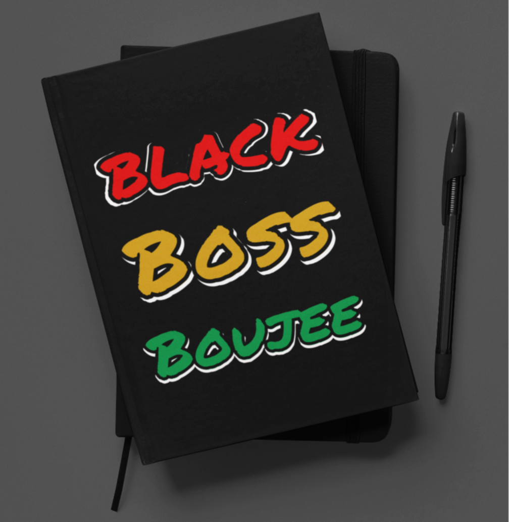 Black Boss Boujee Journal/Pen Set