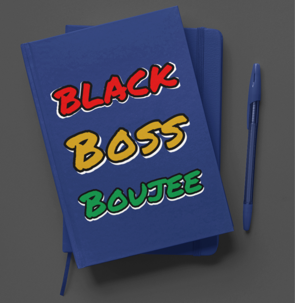 Black Boss Boujee Journal/Pen Set