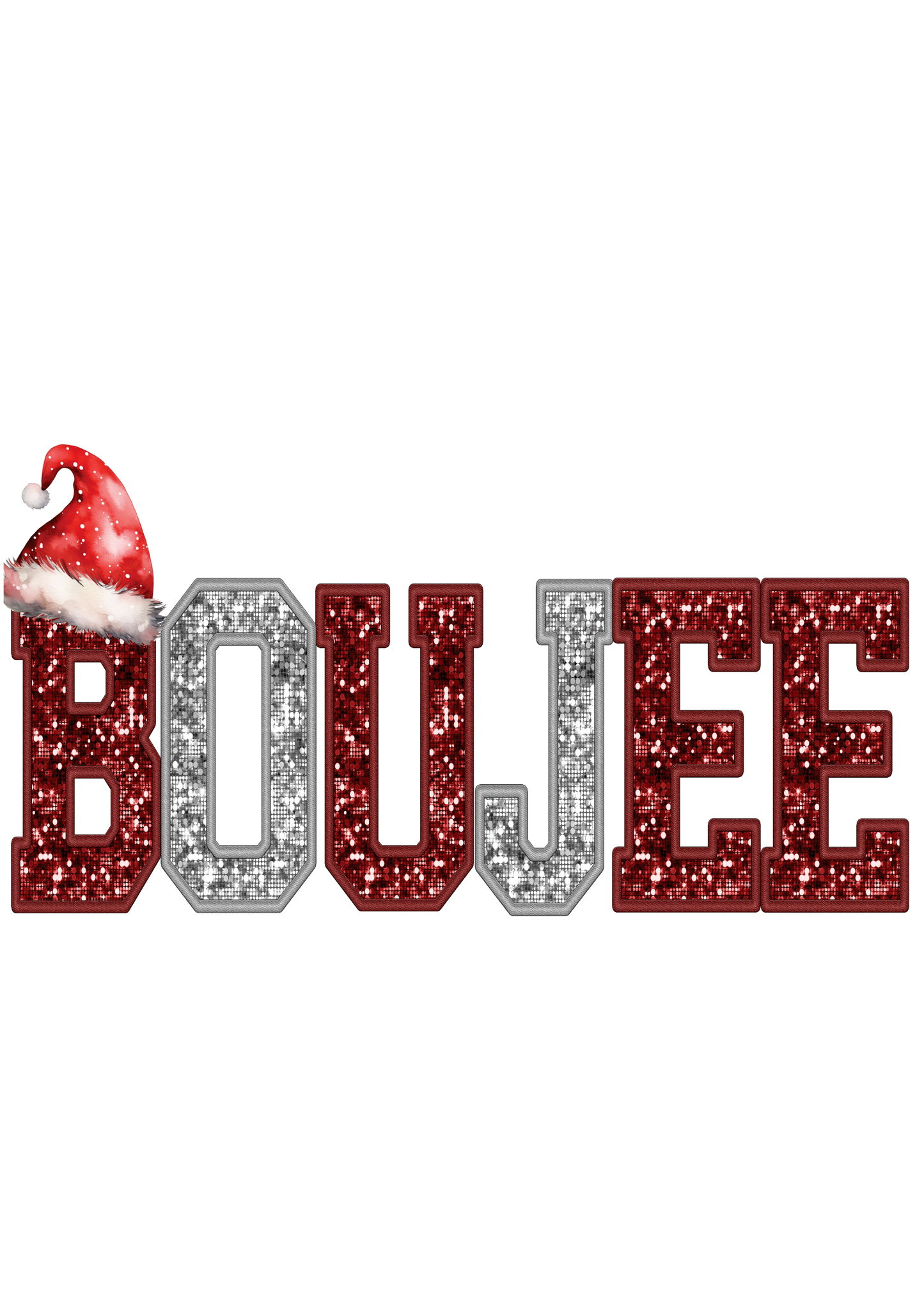 Boujee Santa Hat