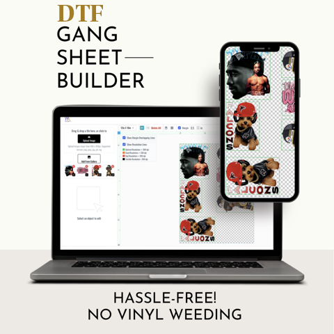 DTF Gang Sheet Builder