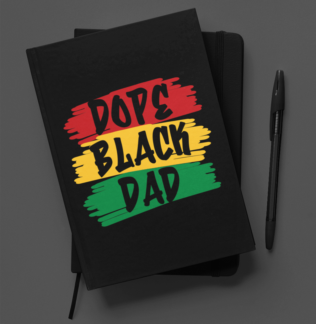 Dope Black Dad Journal/Pen Set