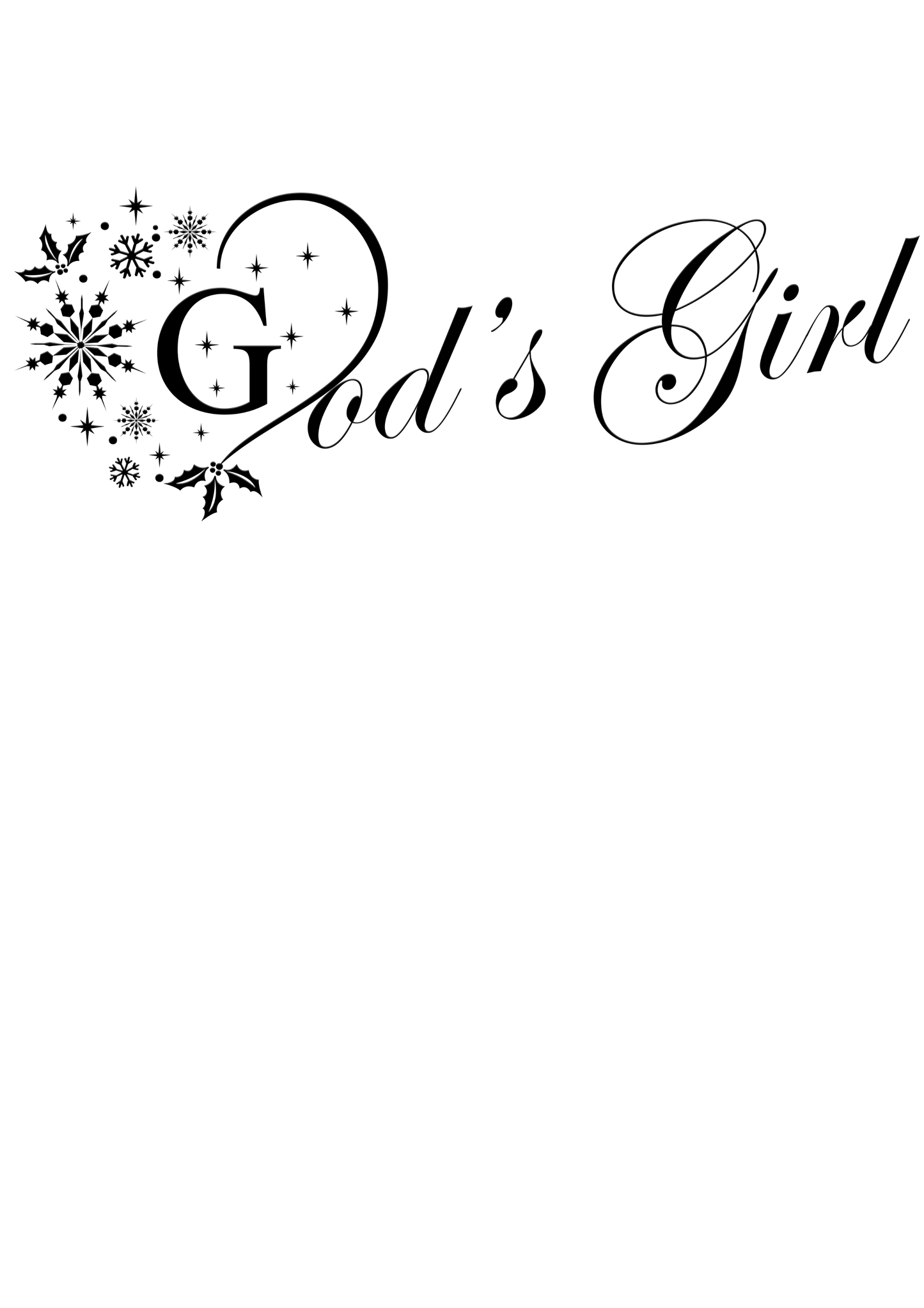 God's Girl - Digital Files Only