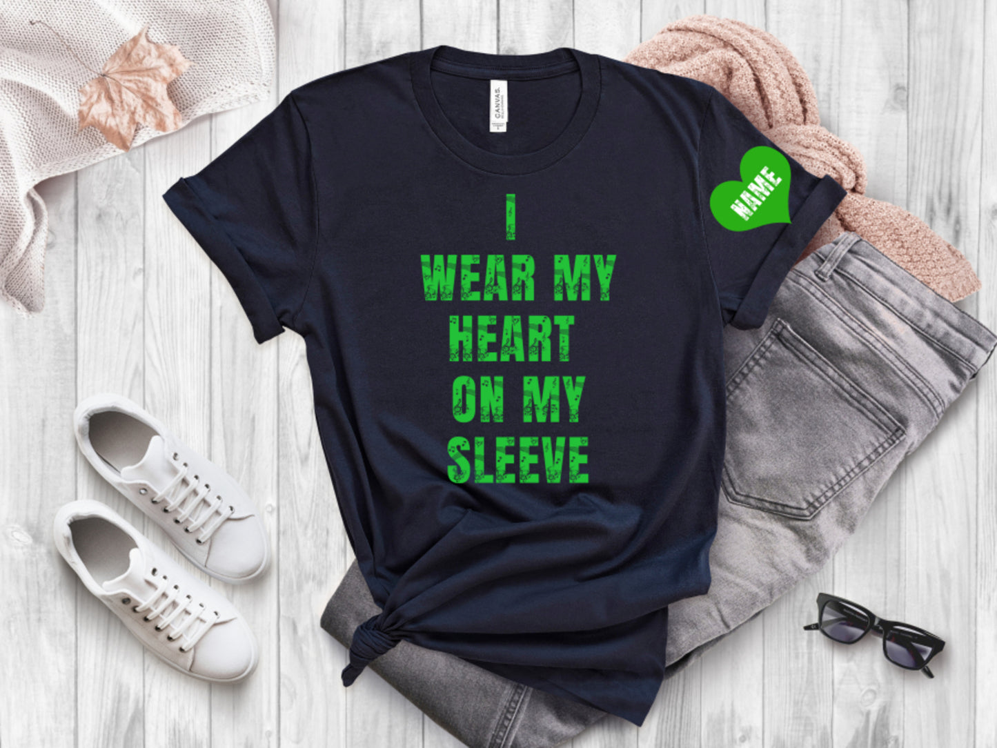 I Wear My Heart On My Sleeve