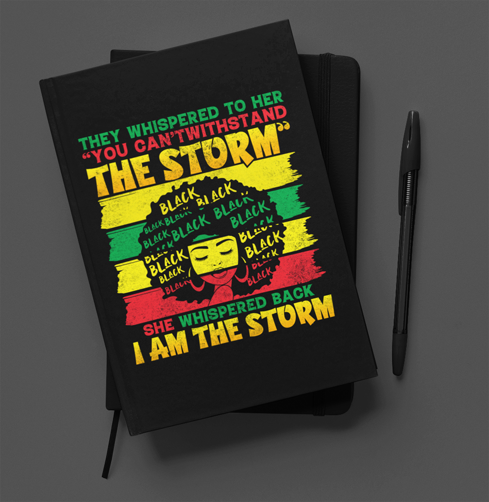 I Am The Storm Black Journal/Pen Set