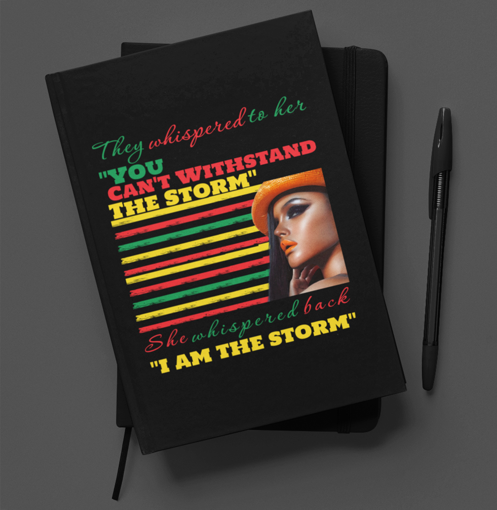 I Am The Storm Black Journal/Pen Set