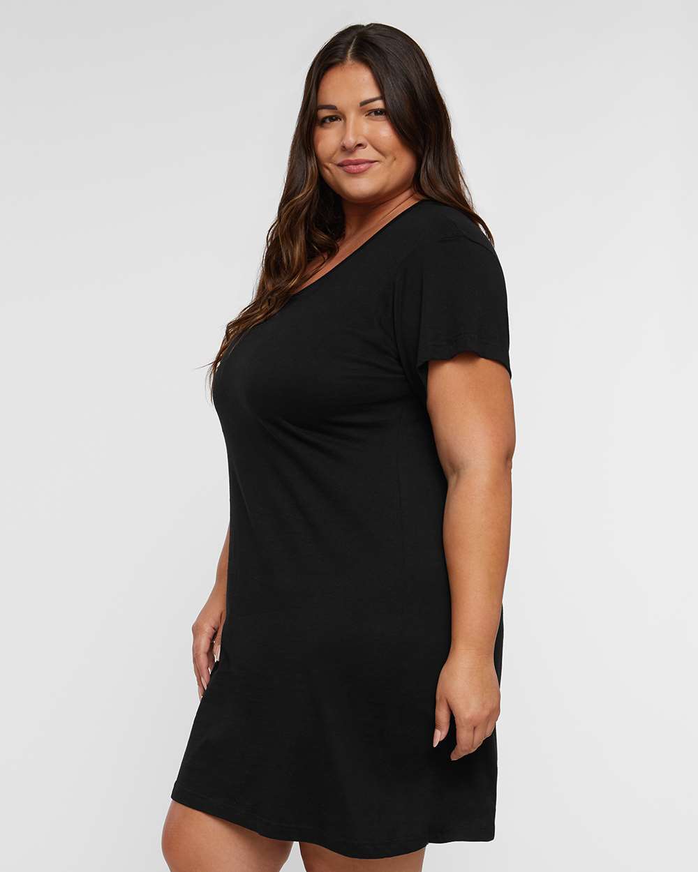 LADIES V-NECK COVER-UP DRESS