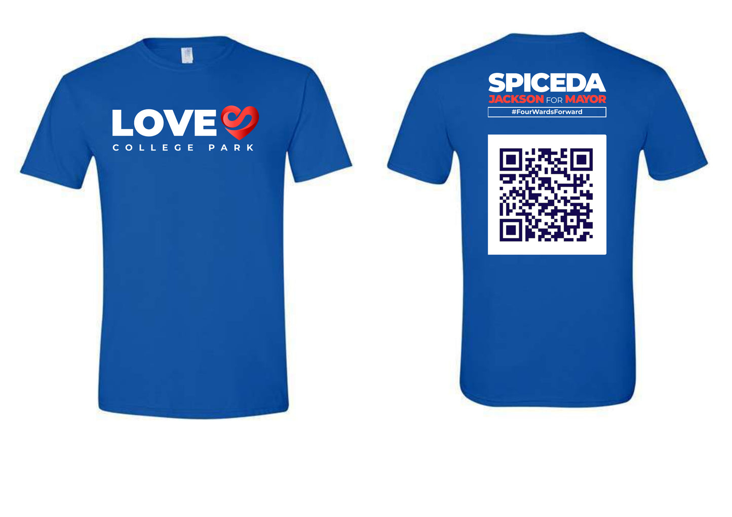 Love College Park Royal Blue T-Shirt