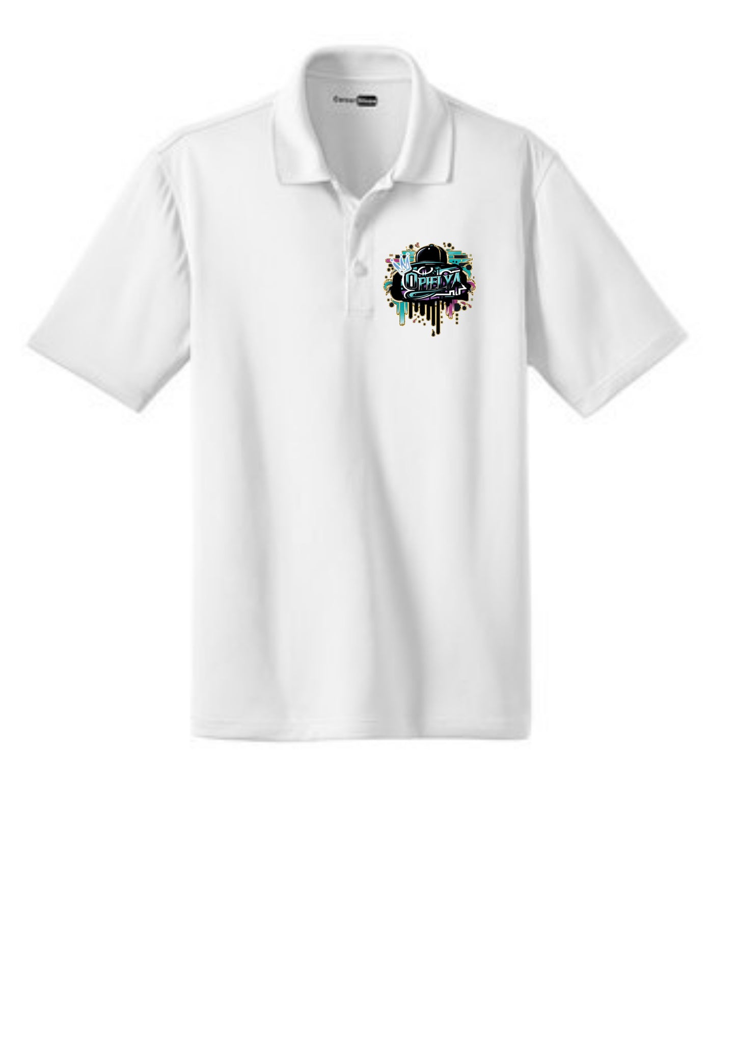 Ophelya Polo White Hat Pocket