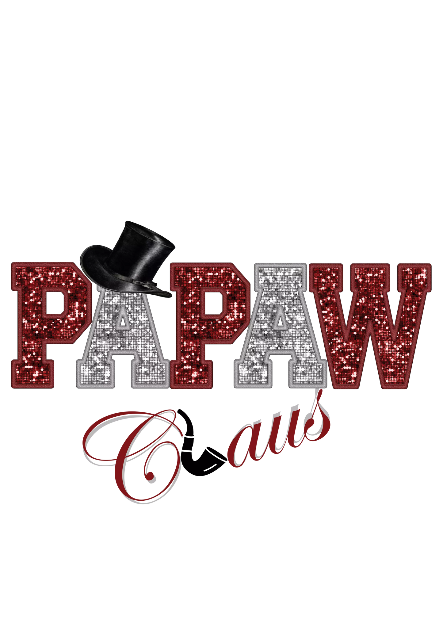 Papaw Claus - Digital File Only