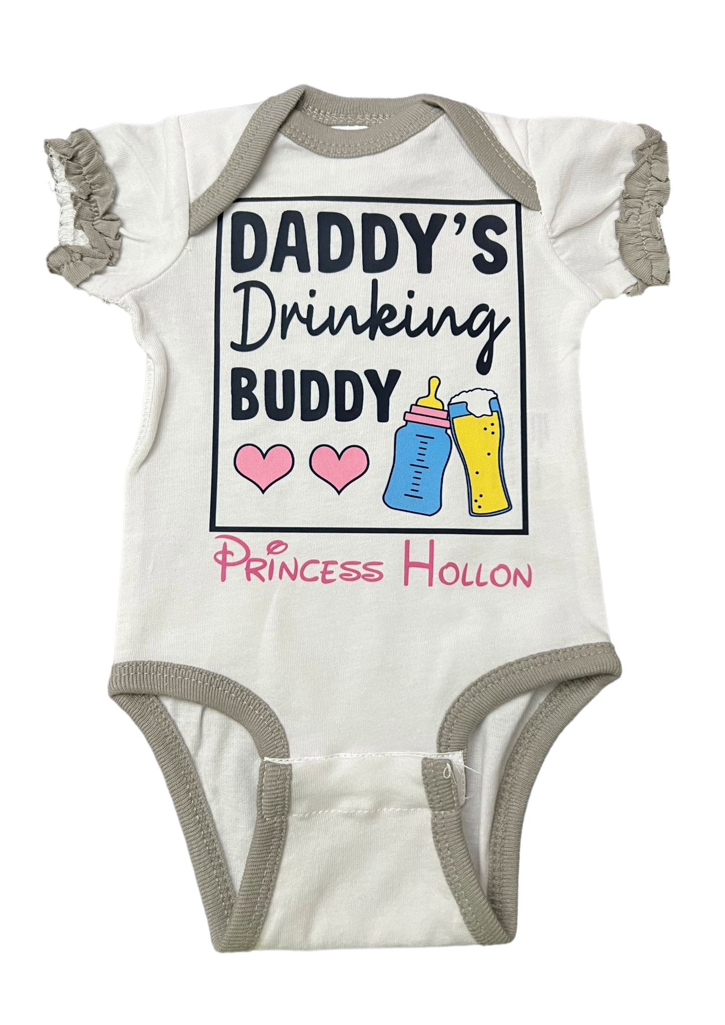 Rabbit Skins™ Infant Ruffle Bodysuit