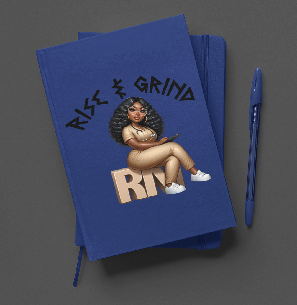 Rise and Grind RN Gold Journal/Pen Set