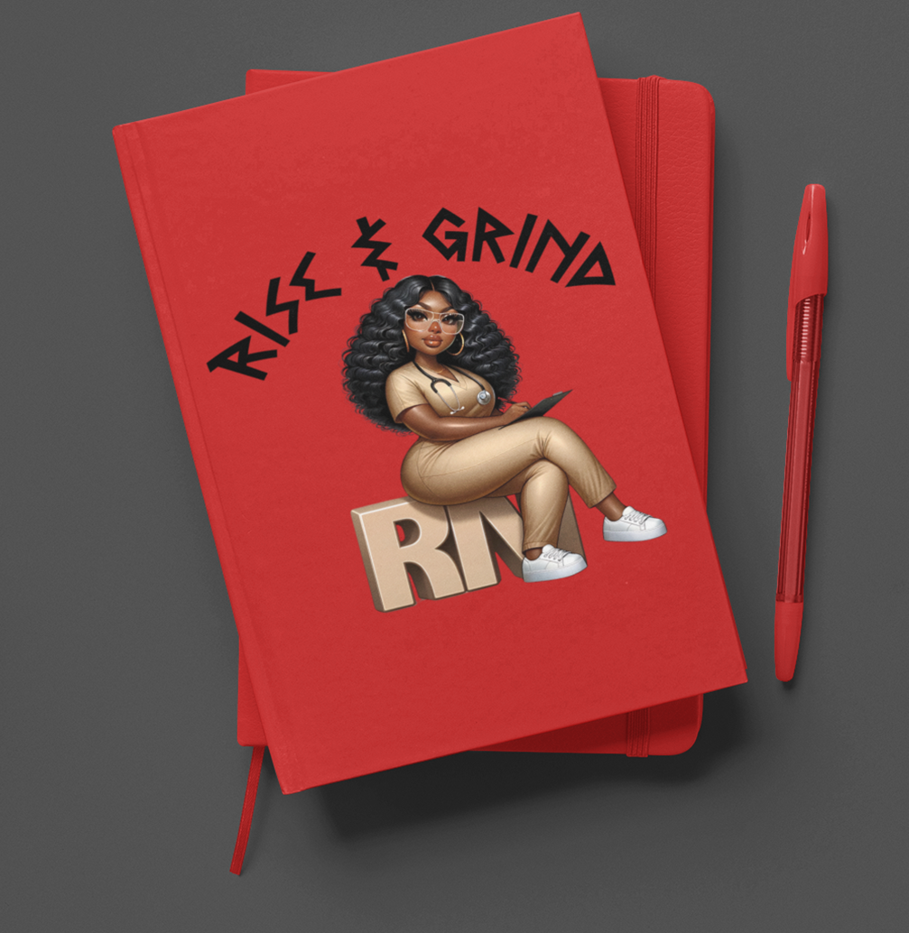 Rise and Grind RN Gold Journal/Pen Set