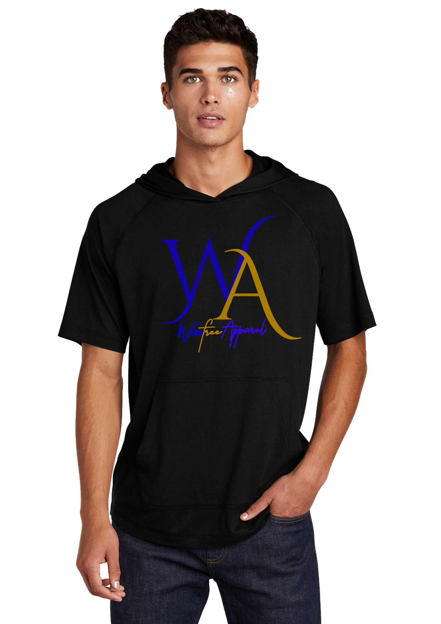 Sport-Tek ® PosiCharge ® Tri-Blend Wicking Short Sleeve Hoodie