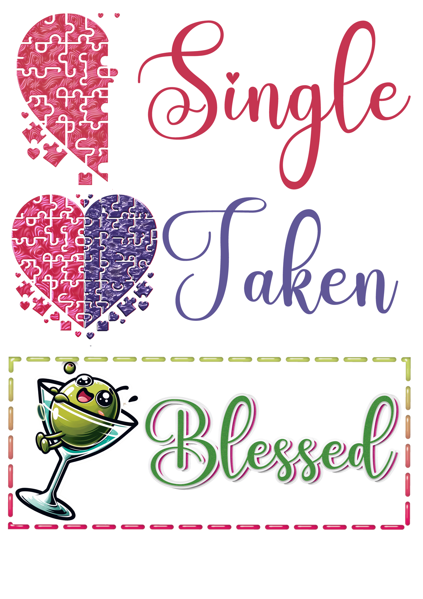Single Taken Blessed Olive