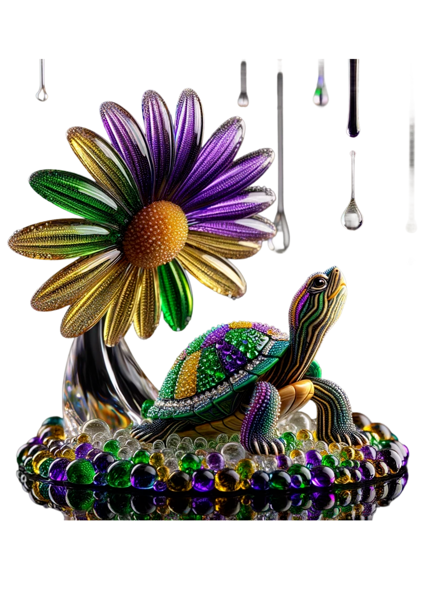Turtle in the Rain