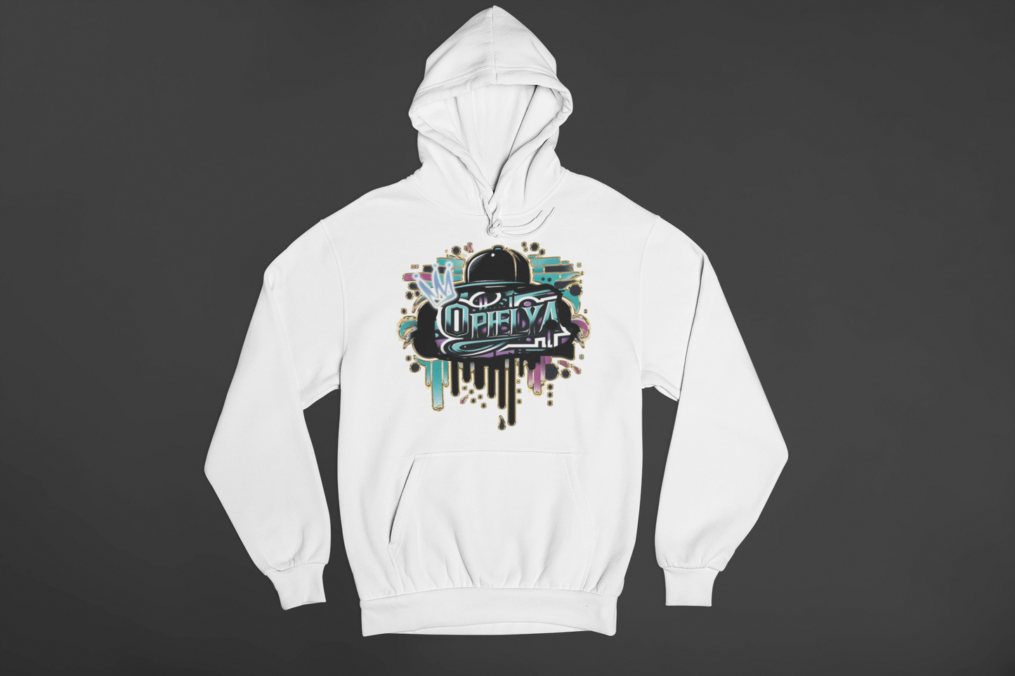 Ophelya Hat White Hoodie