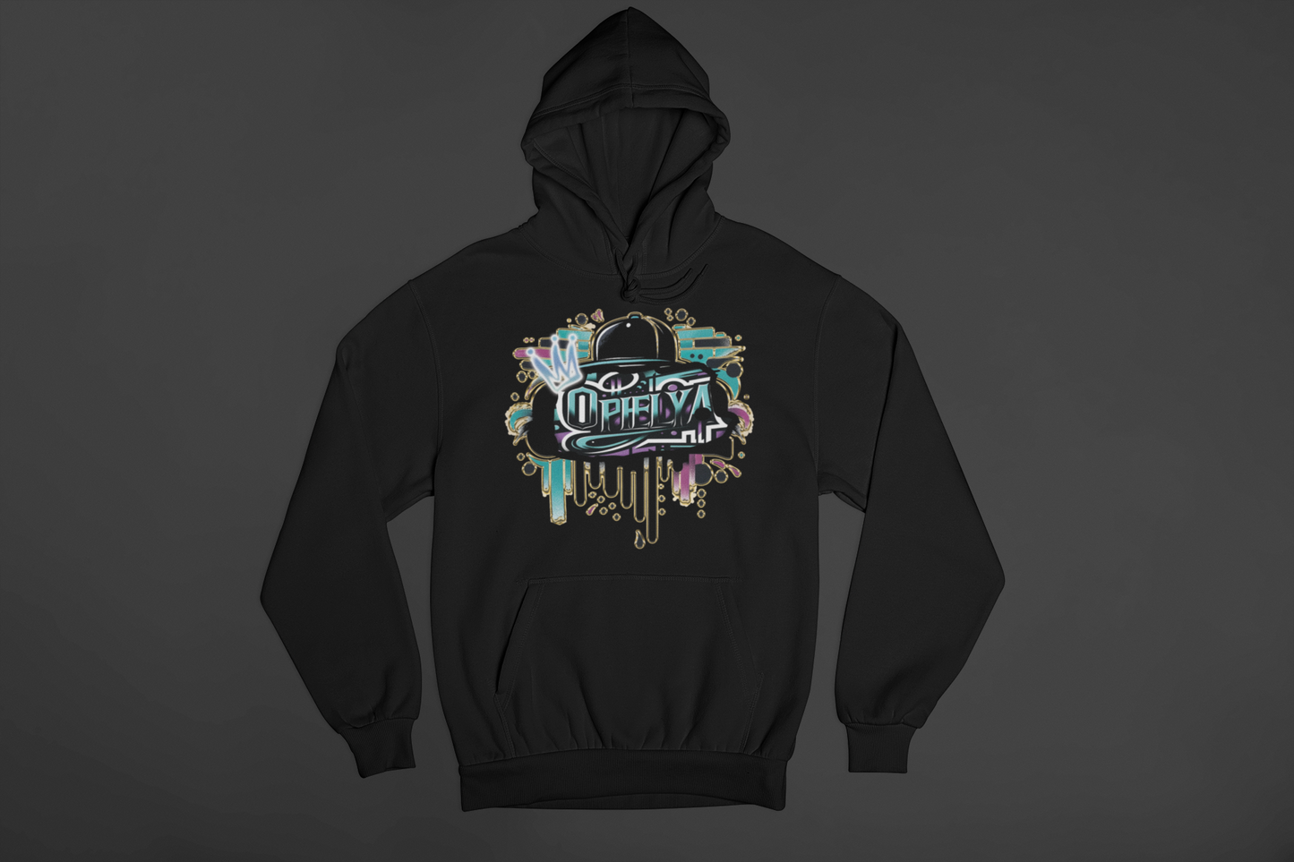 Ophelya Hat Black Hoodie