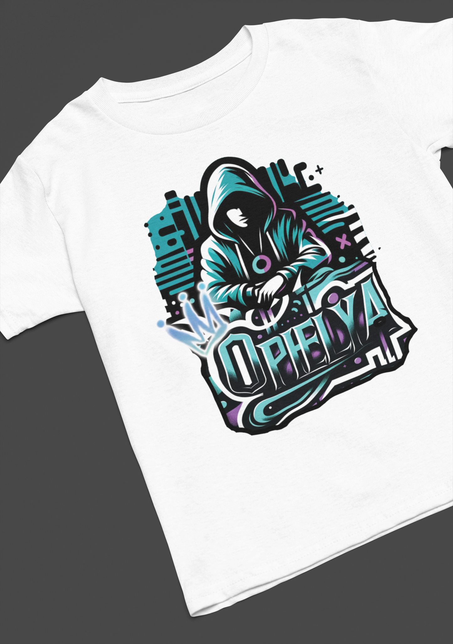 Ophelya Hoodie White T-Shirt