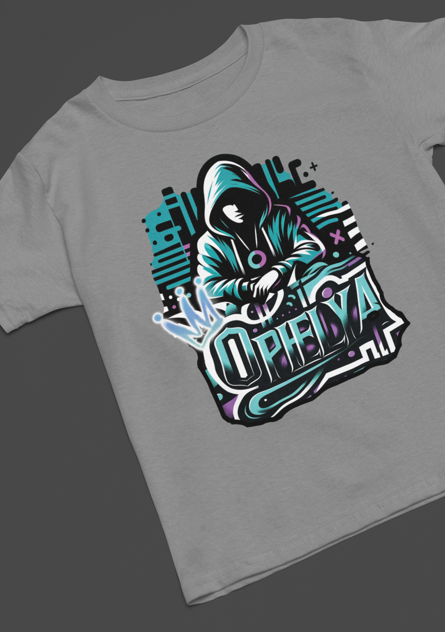 Ophelya Hoodie Gray T-Shirt