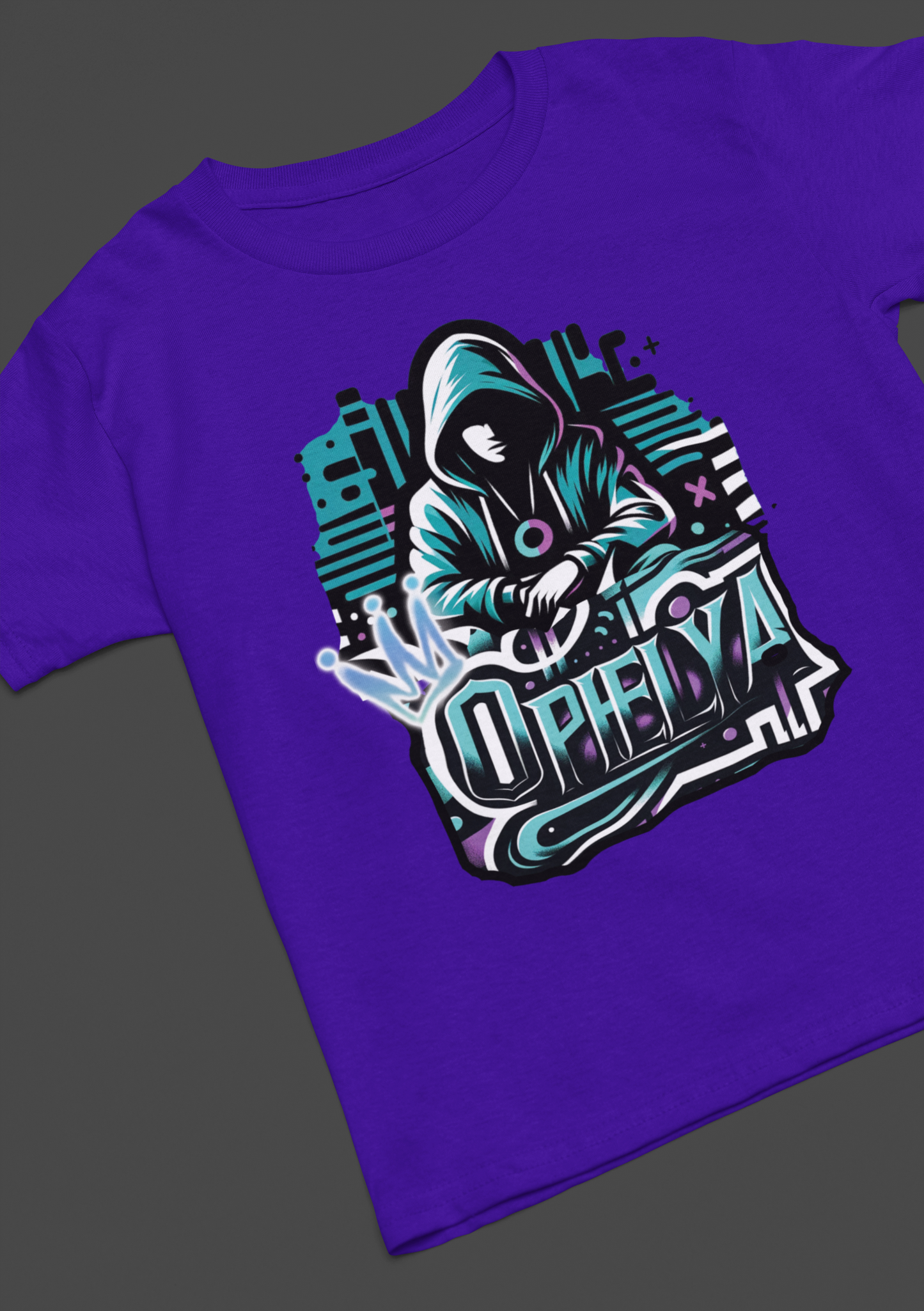 Ophelya Hoodie Purple T-Shirt