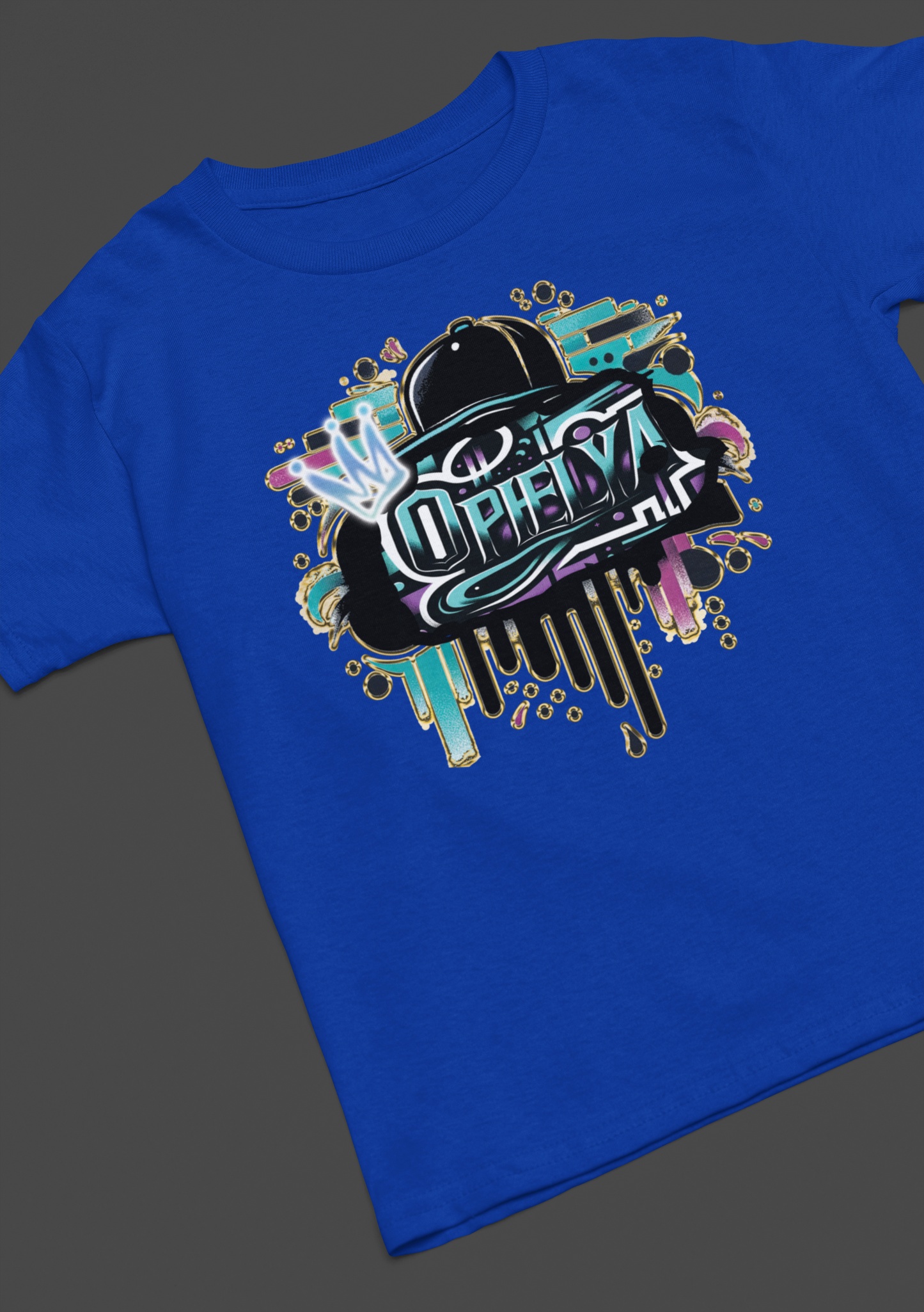 Ophelya Hat Royal Blue T-Shirt